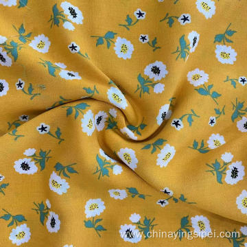 100%R High Quality Breathable Printed Fabric Clothing Fabric